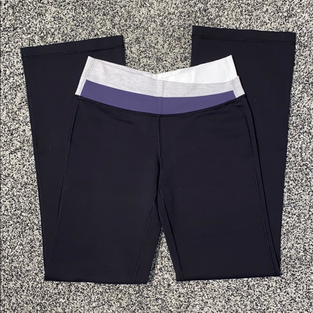 Lululemon like new size 6 black leggings pants
